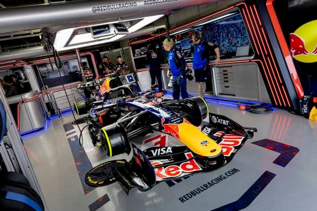 SUZUKA The car of Formula 1 driver Max Verstappen or Oracle Red Bull Racing during the Formula 1 Japan Suzuka race at the Suzuka Formula 1 circuit on March 29, 2025 in Suzuka, Japan Photo by DeFodi Images