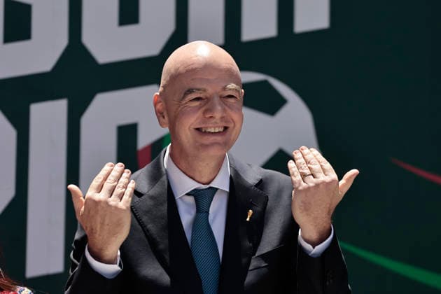 Football, Epic Album exhibition opening in Mexico with FIFA President Infantino