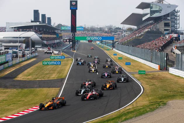 F1 - JAPANESE GRAND PRIX 2026 start of the race, depart, during the Formula 1 Japanese Grand Prix 2026, 3rd round of the 2026 Formula One World Championship, WM, Weltmeisterschaft from March 27 to 29, 2026 on the Suzuka Circuit, in Suzuka, Japan - SuzukaJapan  Copyright: xDPPIx