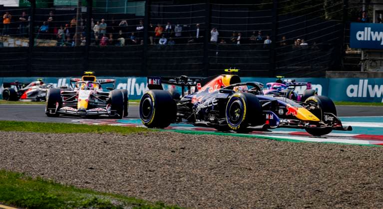 SUZUKA Formula 1 driver Isack Hadjar of Oracle Red Bull Racing during the Formula 1 Japan Suzuka race at the Suzuka Formula 1 circuit on March 29, 2025 in Suzuka, Japan Photo by DeFodi Images