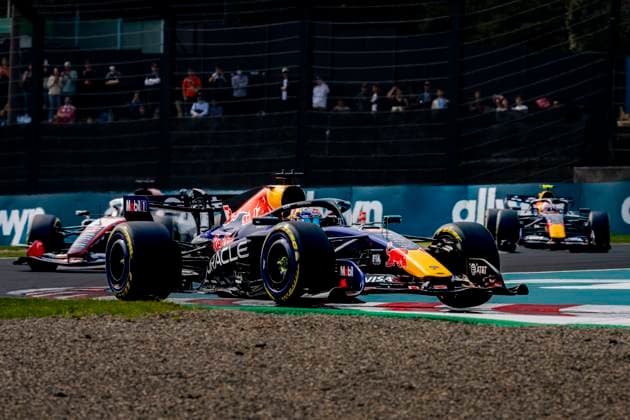 SUZUKA Formula 1 driver Max Verstappen of Oracle Red Bull Racing during the Formula 1 Japan Suzuka race at the Suzuka Formula 1 circuit on March 29, 2025 in Suzuka, Japan Photo by DeFodi Images
