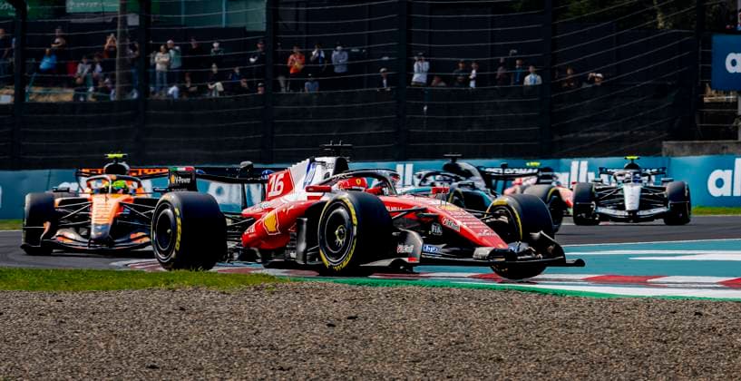 SUZUKA Formula 1 driver Charles Leclerc of Scuderia Ferrari HP during the Formula 1 Japan Suzuka race at the Suzuka Formula 1 circuit on March 29, 2025 in Suzuka, Japan Photo by DeFodi Images