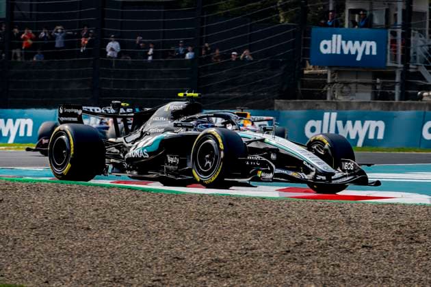 SUZUKA Formula 1 driver Kimi Antonelli of Mercedes AMG Petronas Formula One Team during the Formula 1 Japan Suzuka race at the Suzuka Formula 1 circuit on March 29, 2025 in Suzuka, Japan Photo by DeFodi Images