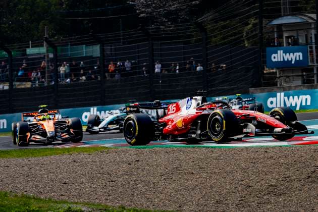 SUZUKA Formula 1 driver Charles Leclerc of Scuderia Ferrari HP during the Formula 1 Japan Suzuka race at the Suzuka Formula 1 circuit on March 29, 2025 in Suzuka, Japan Photo by DeFodi Images