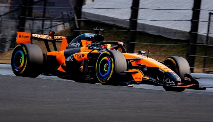 SUZUKA Formula 1 driver Oscar Piastri of McLaren Mastercard Formula 1 Team during the Formula 1 Japan Suzuka race at the Suzuka Formula 1 circuit on March 29, 2025 in Suzuka, Japan Photo by DeFodi Images