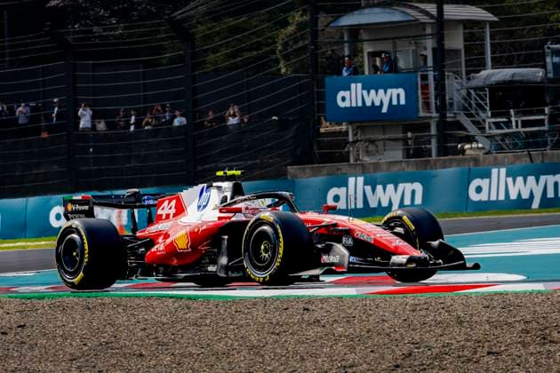SUZUKA Formula 1 driver Lewis Hamilton of Scuderia Ferrari HP during the Formula 1 Japan Suzuka race at the Suzuka Formula 1 circuit on March 29, 2025 in Suzuka, Japan Photo by DeFodi Images
