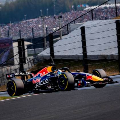 SUZUKA Formula 1 driver Max Verstappen of Oracle Red Bull Racing during the Formula 1 Japan Suzuka race at the Suzuka Formula 1 circuit on March 29, 2025 in Suzuka, Japan Photo by DeFodi Images