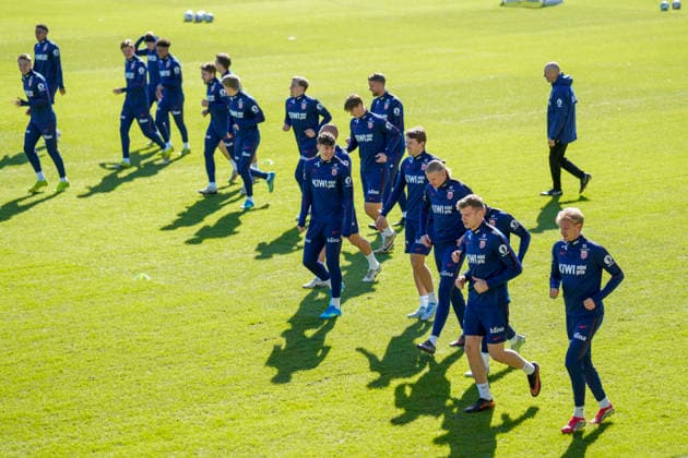 Football, Norway national team, Training