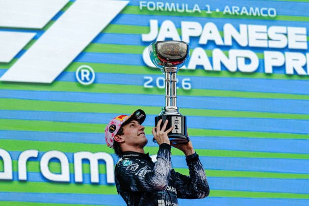 F1 Japanese GP - Podium ANDREA KIMI ANTONELLI (ITA) of Mercedes-AMG PETRONAS Formula One Team on Sunday during the 2026 Formula 1 ARAMCO Japanese Grand Prix at the Suzuka International Circuit on March 29, 2026. Photo by Tan Jun Da ABACAPRESS.COM Suzuka Japan  Copyright: xJunxDaxTan ABACAx