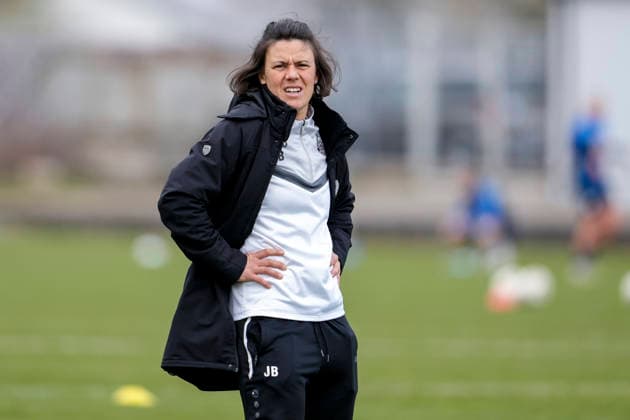 Julia Brückner Coach, Head Coach, SV 67 Weinberg , Single Image, Single Photo, Action, Action, 29 03 2026, St Leon Rot Germany , Soccer, Women, Regionalliga Süd, TSG 1899 Hoffenheim U20 SV 67 Weinberg, 29 03 2026, St Leon Rot Germany , Soccer, Women, Regionalliga Süd, TSG 1899 Hoffenheim U20 SV 67 Weinberg, DFB DFL REGULATIONS PROHIBIT ANY USE OF PHOTOGRAPHS AS IMAGE SEQUENCES AND OR QUASI VIDEO xozx