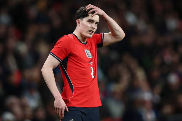 Football, 2026 FIFA World Cup, England, Tino Livramento forced to leave due to injury – archive footage