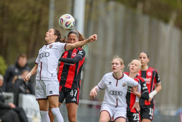 GER, Frankfurt, Eintracht Frankfurt II vs FC Ingolstadt, 2 Frauen Bundesliga, Fußball, DFB, Spielzeit 2025 2026, Stadion am Brentanobad, 21 Spieltag im Bild Amira Marlene Dahl Eintracht Frankfurt II 47 DFB DFL REGULATIONS PROHIBIT ANY USE OF PHOTOGRAPHS AS IMAGE SEQUENCES AND OR QUASI VIDEO, 29 03 2026 Copyright: HMBxMedia HendrikxHamelau