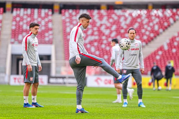 29.03.2026 WARSZAWA -STADION PGE NARODOWY PILKA NOZNA (FOOTBALL) ZGRUPOWANIE REPREZENTACJI POLSKI ELIMINACJE MISTRZOSTW SWIATA FIFA 2026 ( FIFA World Cup, WM, Weltmeisterschaft, Fussball 26â ¢ UEFA Qualifiers ) TRENING REPREZENTACJI POLSKI NZ KRZYSZTOF PIATEK FOTO LUKASZ GROCHALA CYFRASPORT NEWSPIX.PL --- newspix.pl POLISH FOOTBALL national team, Nationalteam TRAINING SESSION IN WARSAW POLAND OUT! 