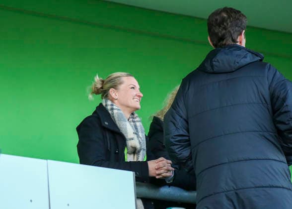 Germany Womens Bundesliga 2025 2026, Matchday 22 VfL Wolfsburg VS 1 FC Union Berlin AOK Stadion Wolfsburg Alexandra Popp VfL Wolfsburg Women, 11 Wolfsburg Copyright: xAymanxAlahmedx