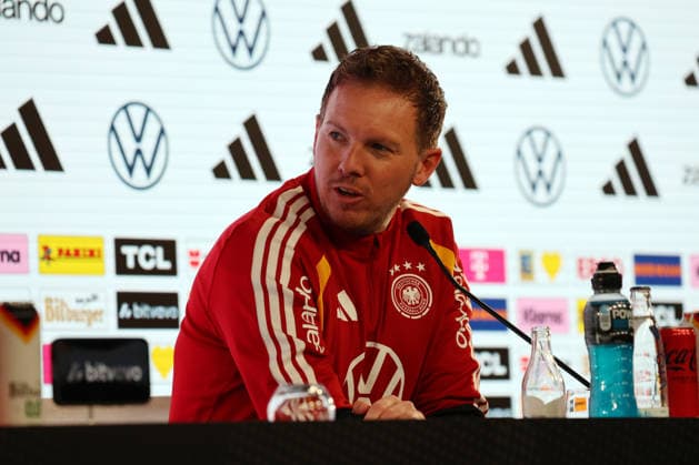 29 03 26 DFB Press Conference Germany, Stuttgart, 29 03 2026, Football, National Team 2026, DFB Germany, PK Press Conference Julian Nagelsmann Coach