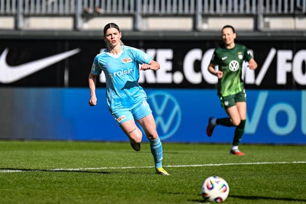 Soccer I Women I Season 2025 2026 I Bundesliga I 22 Matchday I VfL Wolfsburg 1 FC Union Berlin I 29 03 2026 Eileen Michelle Campbell 10, 1 FC Union Berlin Crop, close-up, portrait, portrait, single photo, single image, body Wolfsburg AOK Stadium Lower Saxony Germany Copyright: xLobeca InesxHähnelx
