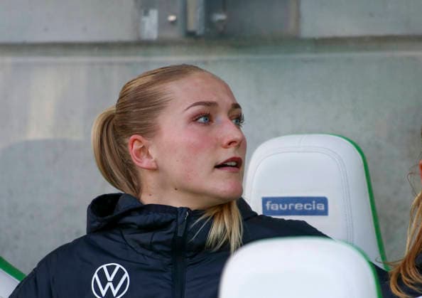 Germany Womens Bundesliga 2025 2026, Matchday 22 VfL Wolfsburg VS 1 FC Union Berlin AOK Stadion Wolfsburg Camilla Küver Camilla Kuver VfL Wolfsburg Women, 16 Wolfsburg Copyright: xAymanxAlahmedx
