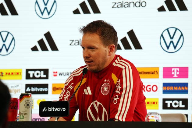 29 03 26 DFB Press Conference Germany, Stuttgart, 29 03 2026, Football, National Team 2026, DFB Germany, PK Press Conference Julian Nagelsmann Coach