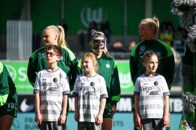 Germany Womens Bundesliga 2025 2026, 22 Matchday VfL Wolfsburg VS 1 FC Union Berlin AOK Stadion Wolfsburg Thea Bjelde VfL Wolfsburg Women, 2 Anny Kerim Lindland VfL Wolfsburg Women, 38 Wolfsburg Copyright: xAymanxAlahmedx