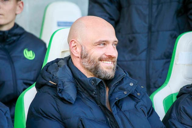 Germany Womens Bundesliga 2025 2026, Matchday 22 VfL Wolfsburg VS 1 FC Union Berlin AOK Stadion Wolfsburg Stephan Lerch Coach VfL Wolfsburg Women Wolfsburg Copyright: xAymanxAlahmedx
