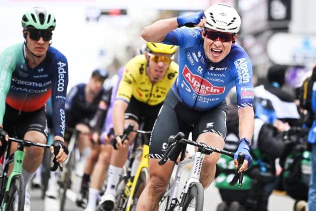 Cycling, Middelkerke - Wevelgem - Winner Jasper Philipsen