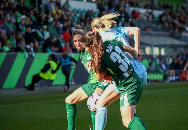 Germany Womens Bundesliga 2025 2026, 22 Matchday VfL Wolfsburg VS 1 FC Union Berlin AOK Stadion Wolfsburg Eileen Campbell 1 FC Union Berlin Women, 10 Judit Pujols VfL Wolfsburg Women, 33 Wolfsburg Copyright: xAymanxAlahmedx