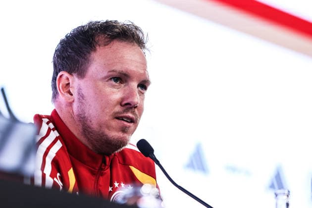 Sport, Football, UEFA international match Press conference Germany before the friendly match against Ghana 29 03 2026, MHP Arena Stuttgart Julian Nagelsmann Coach, Germany Stuttgart MHP Arena Baden Württemberg Germany