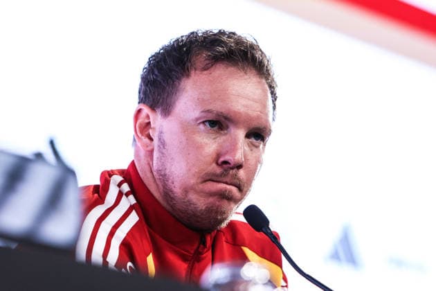 Sport, Football, UEFA international match Press conference Germany before the friendly match against Ghana 29 03 2026, MHP Arena Stuttgart Julian Nagelsmann Coach, Germany Stuttgart MHP Arena Baden Württemberg Germany