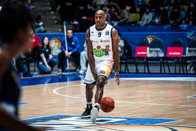29 03 2026, xhfmx, Basketball easyCredit BBL Bundesliga, Frankfurt Skyliners Rostock Seawolves Deandre Lansdowne Rostock Seawolves DFL DFB REGULATIONS PROHIBIT ANY USE OF PHOTOGRAPHS as IMAGE SEQUENCES and or QUASI VIDEO Frankfurt am Main