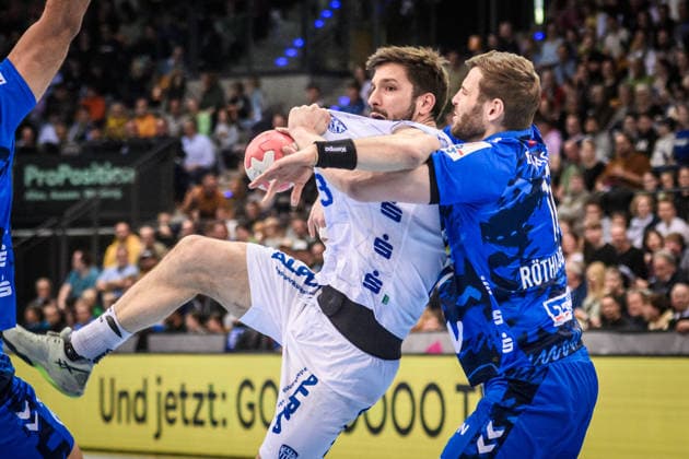 Handball, HBL, TVB Stuttgart - TBV Lemgo Lippe