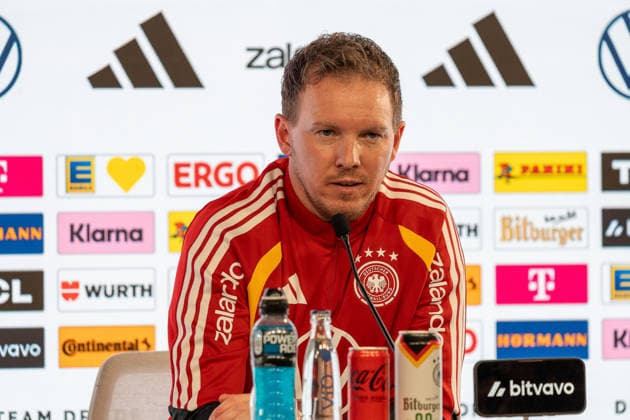 Julian Nagelsmann Germany, Germany coach , Press conference, GER, Germany vs Ghana, Football, Men, Country match, MD 1, Season 2025 2026, 29 03 2026, GER, Germany vs Ghana, Football, Men, Country match, MD 1, Season 2025 2026, 29 03 2026, Stuttgart Copyright: xEibner-Pressefoto EdwardxCheungx EP_ECG
