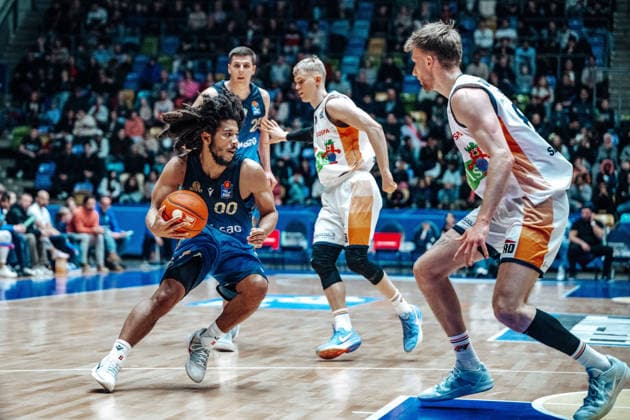 Tyger Campbell Skyliners Frankfurt, 00 GER, Skyliners Frankfurt vs Rostock Seawolves, easycredit BBL, Bundesliga, Matchday 26, Season 2025 2026 29 03 2026 Eibner Pressefoto Attila Ziga GER, Skyliners Frankfurt vs Rostock Seawolves, easycredit BBL, Bundesliga, Matchday 26, Season 2025 2026 29 03 2026 Frankfurt am Main Copyright: xEibner-Pressefotox EP_AZA