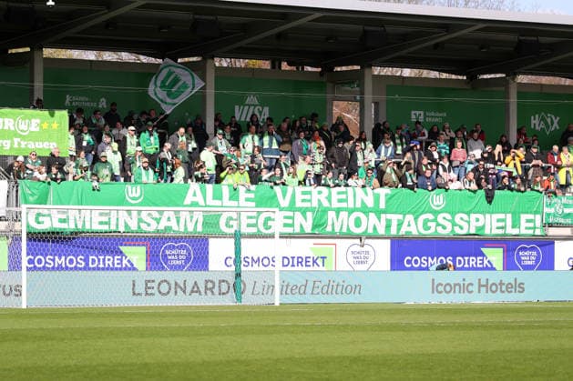 VfL vs Berlin, BL Women Wolfsburg, 29 03 2026, Football, Women, Google Pixel Bundesliga, Season 2025 2026, VfL Wolfsburg vs FC Union Berlin, VfL Fankurve AOK Stadion Niedersachsen Germany