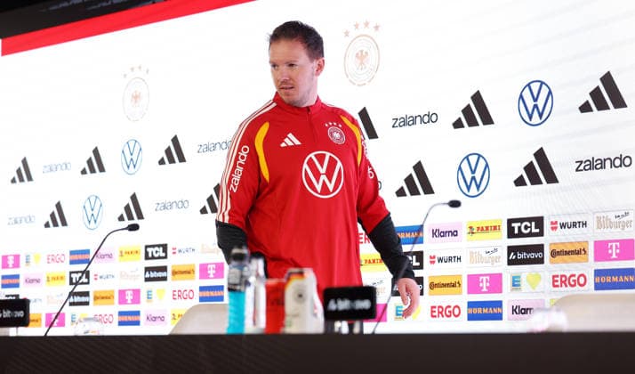Stuttgart, Germany international soccer match PK, Coach Julian Nagelsmann