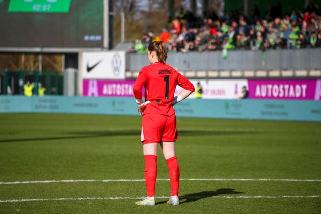 Germany Womens Bundesliga 2025 2026, 22 Matchday VfL Wolfsburg VS 1 FC Union Berlin AOK Stadion Wolfsburg Stina Johannes VfL Wolfsburg Women, 1 Wolfsburg Copyright: xAymanxAlahmedx