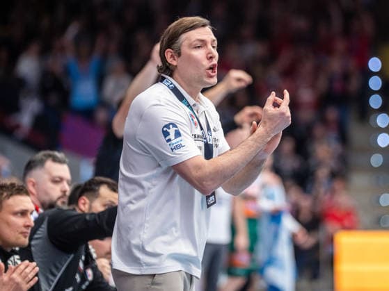 Johannes Sellin, Head Coach HC Erlangen , Frisch Auf Goeppingen vs HC Erlangen, Handball, 1 Bundesliga, Men, Season 2025 2026, 29 03 2026, Frisch Auf Goeppingen vs HC Erlangen, Handball, 1 Bundesliga, Men, Season 2025 2026, 29 03 2026 Goeppingen Copyright: xEibner-Pressefoto MichaelxSchmidx EP_MST