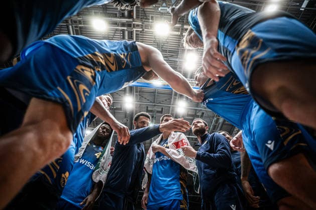 29 03 2026, xhfmx, Basketball easyCredit BBL Bundesliga, Frankfurt Skyliners Rostock Seawolves Skyliners celebrate home win against Rostock DFL DFB REGULATIONS PROHIBIT ANY USE OF PHOTOGRAPHS as IMAGE SEQUENCES and or QUASI VIDEO Frankfurt am Main