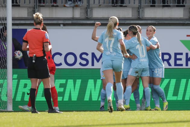 29 03 2026, xgrfx, Soccer Google Pixel Women Bundesliga, VfL Wolfsburg 1 FC Union Berlin v l Goal, Hannah Eurlings to 0 1 Union Berlin DFL DFB REGULATIONS PROHIBIT ANY USE OF PHOTOGRAPHS as IMAGE SEQUENCES and or QUASI VIDEO Wolfsburg