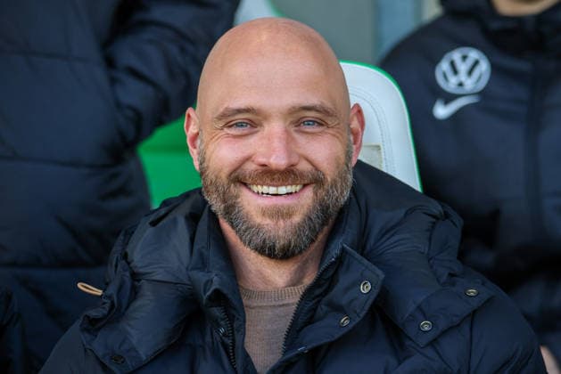 Wolfsburg, Germany 29 March 2026 1 Womens Bundesliga 22 Matchday VfL Wolfsburg vs Union Berlin In the picture Coach Stephan Lerch VfL Copyright: HMBxMedia MadeleinexFantini
