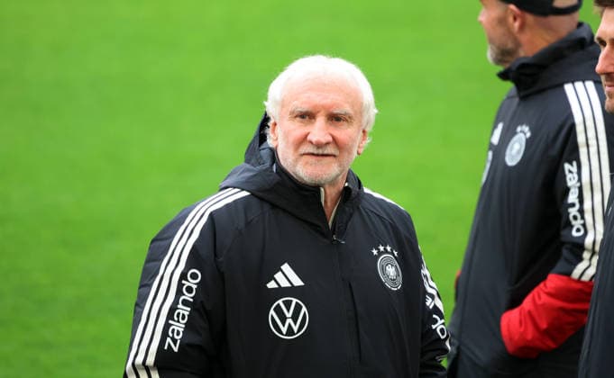 29 03 26 DFB Training Germany, Stuttgart, 29 03 2026, Football, National Team 2026, DFB Germany, Training Rudi Völler Sports Director