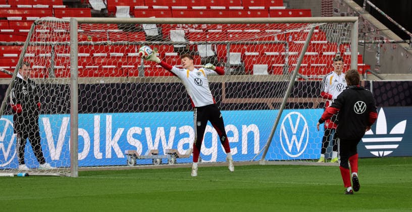 29 03 26 DFB Training Germany, Stuttgart, 29 03 2026, Football, National Team 2026, DFB Germany, Training Alexander Nübel