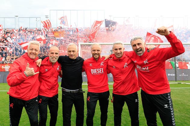 Fabio Gallo head coach di L.R. Vicenza and his staff during the match of 34th day of the Serie B Championship between L.R. Vicenza vs Union Brescia at the Romeo Menti Stadium on 29 March 2026 in Vicenza, VI.  Copyright: xEmanuelexPennacchio IPAxSportx xipa-agency.netx xx IPA_73606544 IPA_Agency_IPA73606544