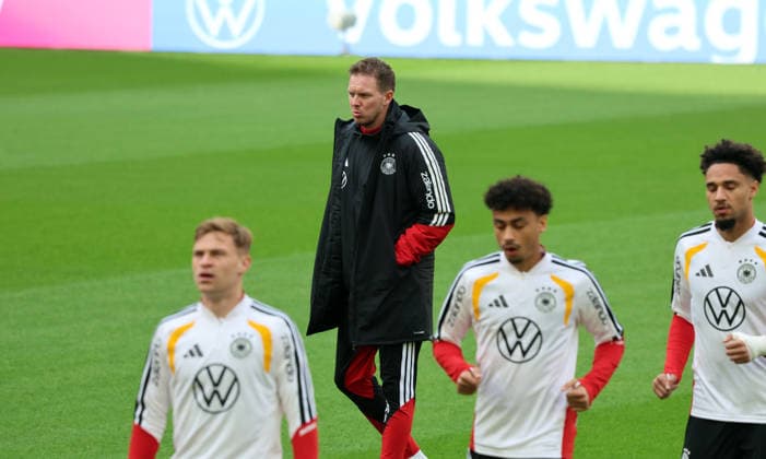 29 03 26 DFB training Germany, Stuttgart, 29 03 2026, football, national team 2026, DFB Germany, training Julian Nagelsmann coach