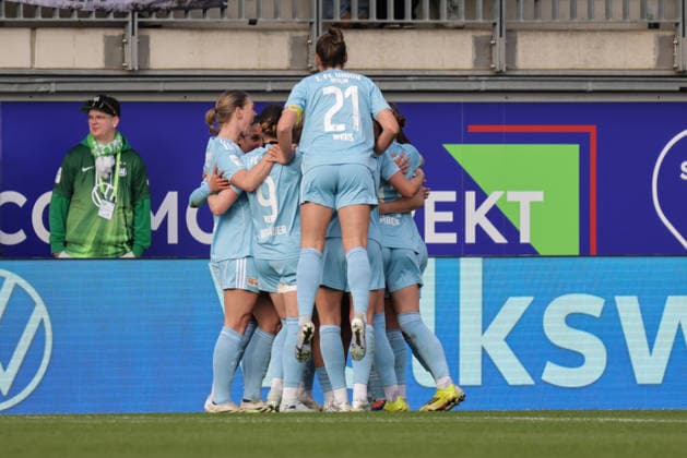 29 03 2026, xgrfx, Soccer Google Pixel Women Bundesliga, VfL Wolfsburg 1 FC Union Berlin v l Goal, Tanja Pawollek to 1 3 for Union Berlin DFL DFB REGULATIONS PROHIBIT ANY USE OF PHOTOGRAPHS as IMAGE SEQUENCES and or QUASI VIDEO Wolfsburg