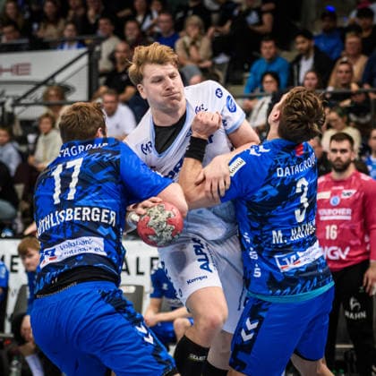 GER, TVB Stuttgart TBV Lemgo Lippe, DAIKIN HBL, Handball, Bundesliga, Matchday 26, Season 2025 2026, 29 03 2026 GER, TVB Stuttgart TBV Lemgo Lippe, DAIKIN HBL, Handball, Bundesliga, Matchday 26, Season 2025 2026, 29 03 2026 Stuttgart Copyright: xSandyxDinkelackerx EP_SDR