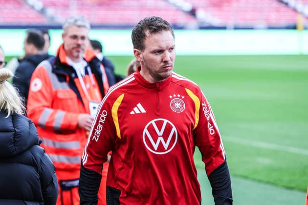 Sport, Football, UEFA international final training Germany before the friendly match against Ghana 29 03 2026, MHP Arena Stuttgart Julian Nagelsmann Coach, Germany Stuttgart MHP Arena Baden Württemberg Germany