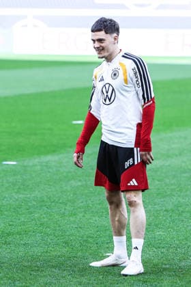 Sport, Football, UEFA international final training Germany before the friendly match against Ghana 29 03 2026, MHP Arena Stuttgart Florian Wirtz Germany, 17 Stuttgart MHP Arena Baden Württemberg Germany