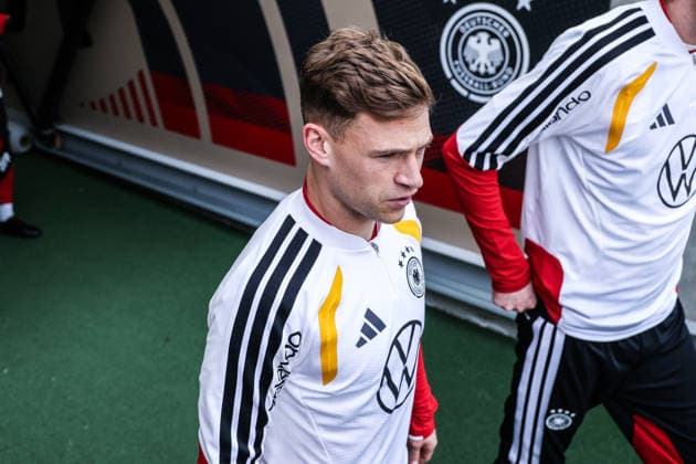 Sport, Football, UEFA international final training Germany before the friendly match against Ghana 29 03 2026, MHP Arena Stuttgart Joshua Kimmich Germany, 6 Stuttgart MHP Arena Baden Württemberg Germany