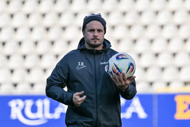 Sandrino Braun Schumacher SC Freiburg, Co Coach GER, SC Freiburg TSG Hoffenheim, Women Football, Google Pixel Women Bundesliga, 22 Matchday, Season 2025 2026, 29 03 2026 DFB REGULATIONS PROHIBIT ANY USE OF PHOTOGRAPHS AS IMAGE SEQUENCES AND OR QUASI VIDEO GER, SC Freiburg TSG Hoffenheim, Women Football, Google Pixel Women Bundesliga, 22 Matchday, Season 2025 2026, 29 03 2026 Freiburg Copyright: xEibner-Pressefoto ThomasxHessx EP_THS