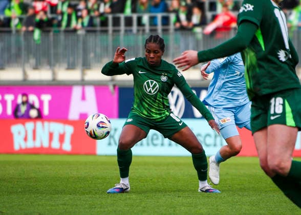 Germany Womens Bundesliga 2025 2026, Matchday 22 VfL Wolfsburg VS 1 FC Union Berlin AOK Stadion Wolfsburg Lineth Beerensteyn VfL Wolfsburg Women, 9 Wolfsburg Copyright: xAymanxAlahmedx